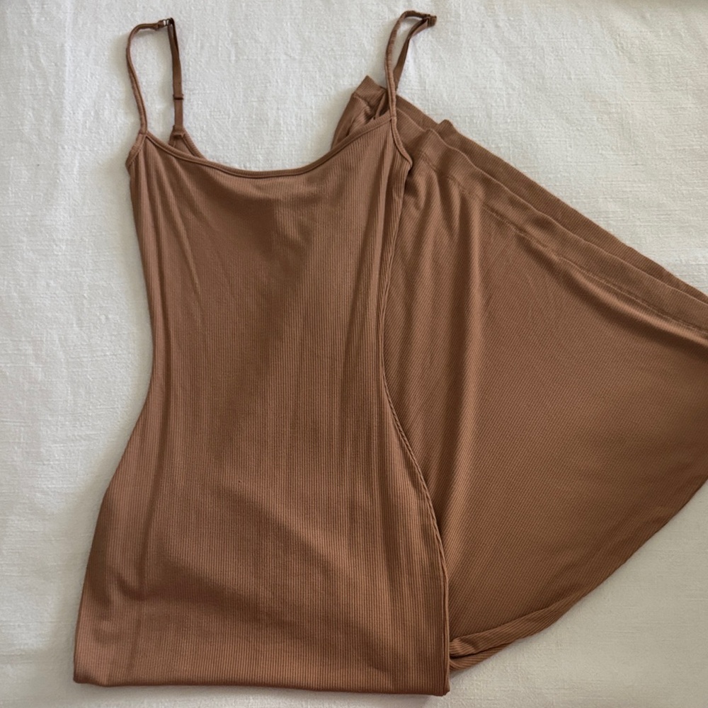 Skims cotton rib dress